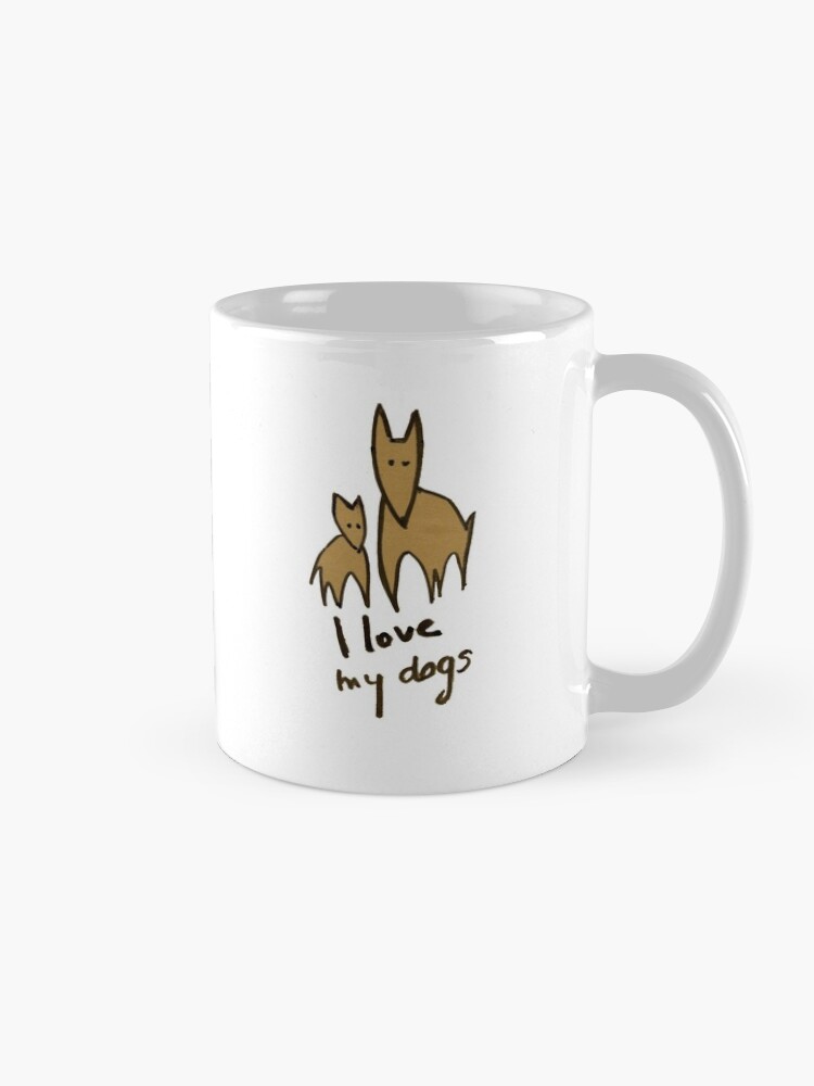 Vista alternativa de Taza I love my dogs - Amo a mis perros