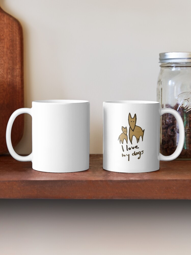 Vista alternativa de Taza I love my dogs - Amo a mis perros