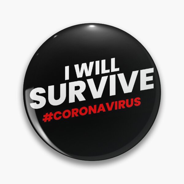 Item preview, I will SURVIVE #coronavirus designed and sold by frikybomb.