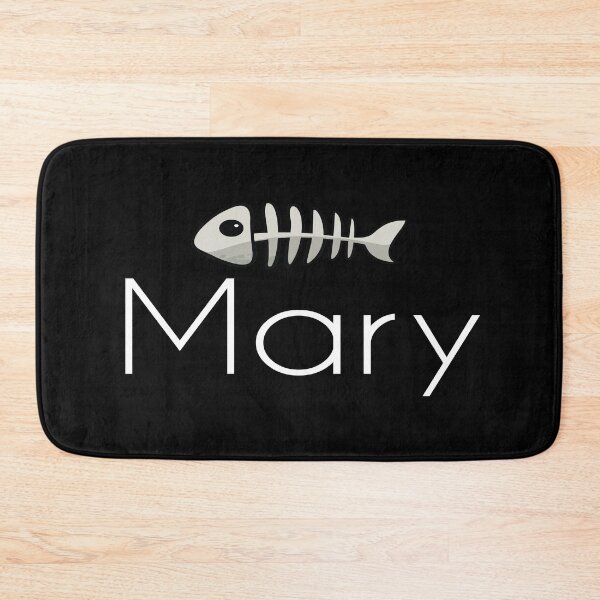 Item preview, Mary Cute Fish Bone My Name Is Mary. designed and sold by ProjectX23.