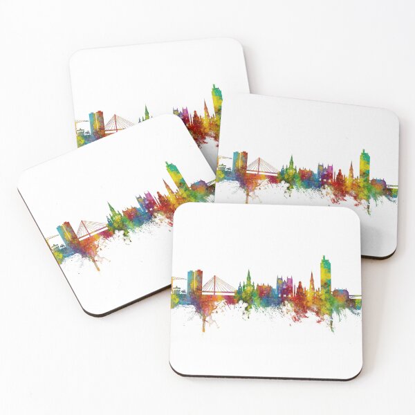 Item preview, Nantes France Skyline designed and sold by ArtPrints.