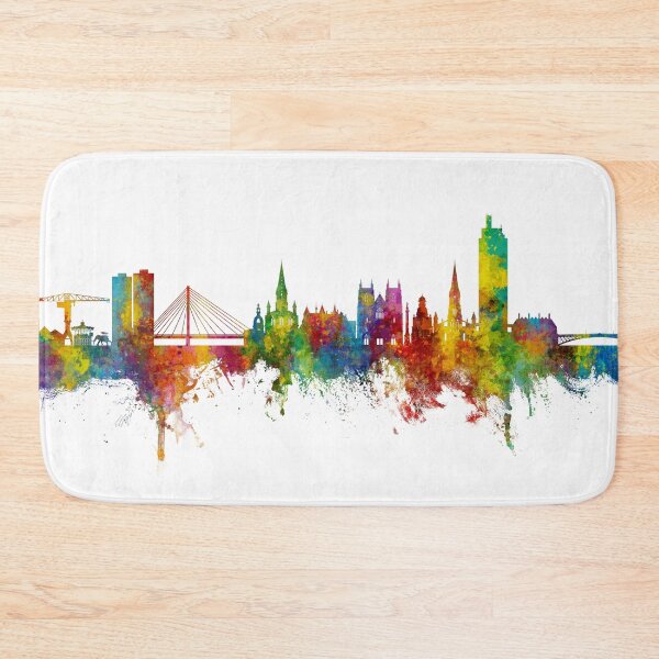 Item preview, Nantes France Skyline designed and sold by ArtPrints.