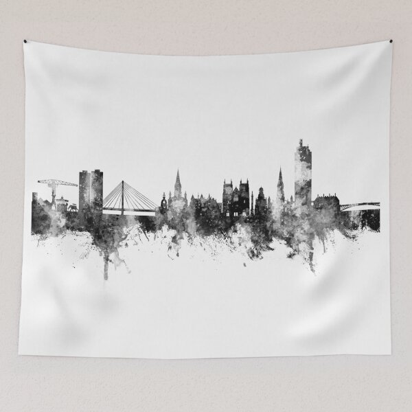 Item preview, Nantes France Skyline designed and sold by ArtPrints.