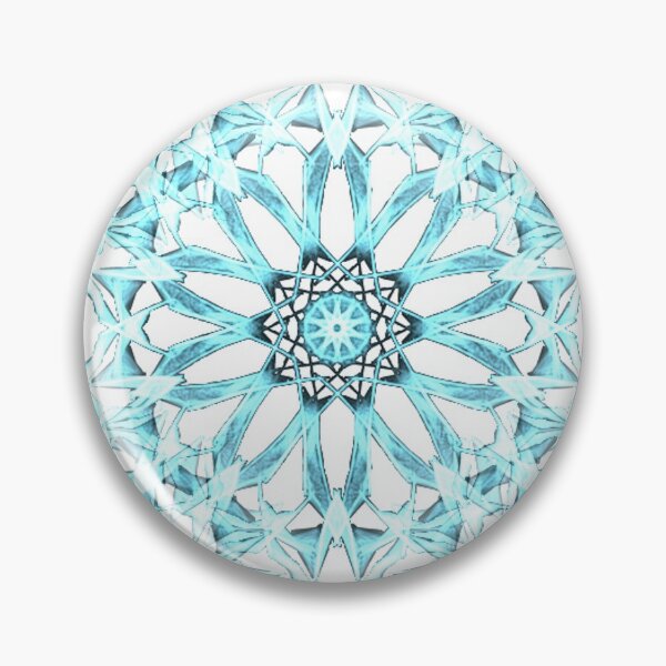 Item preview, Blue mandala seamless pattern designed and sold by iRenza.