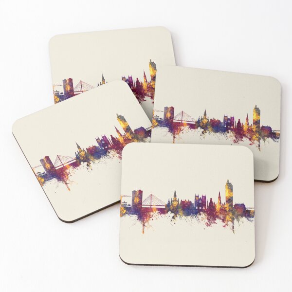 Item preview, Nantes France Skyline designed and sold by ArtPrints.