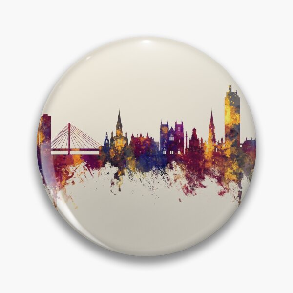 Item preview, Nantes France Skyline designed and sold by ArtPrints.