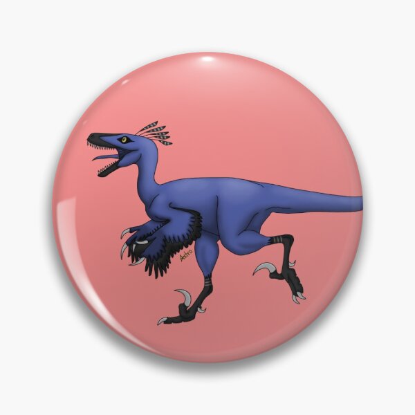 Item preview, Black n Blue Raptor designed and sold by RobotsinBlack.