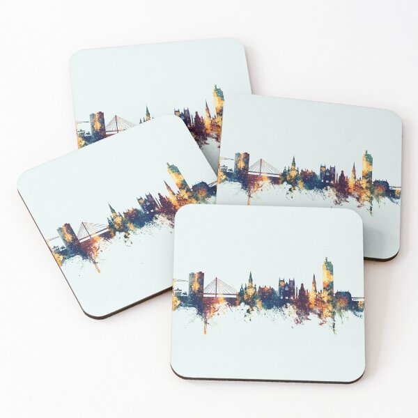 Item preview, Nantes France Skyline designed and sold by ArtPrints.
