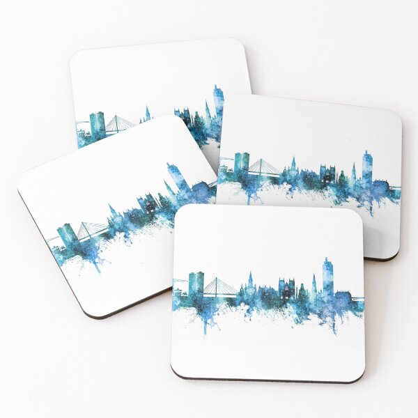 Item preview, Nantes France Skyline designed and sold by ArtPrints.