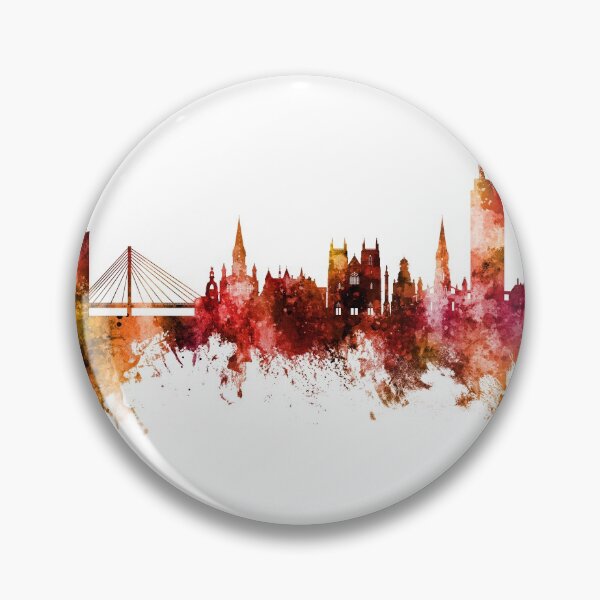 Item preview, Nantes France Skyline designed and sold by ArtPrints.