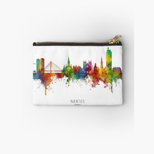 Item preview, Nantes France Skyline designed and sold by ArtPrints.