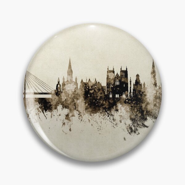 Item preview, Nantes France Skyline designed and sold by ArtPrints.
