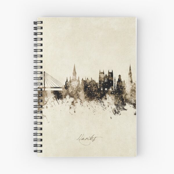 Item preview, Nantes France Skyline designed and sold by ArtPrints.