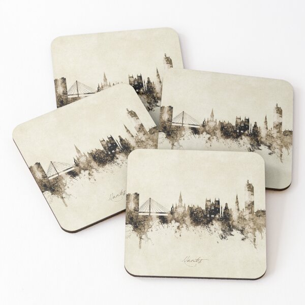 Item preview, Nantes France Skyline designed and sold by ArtPrints.