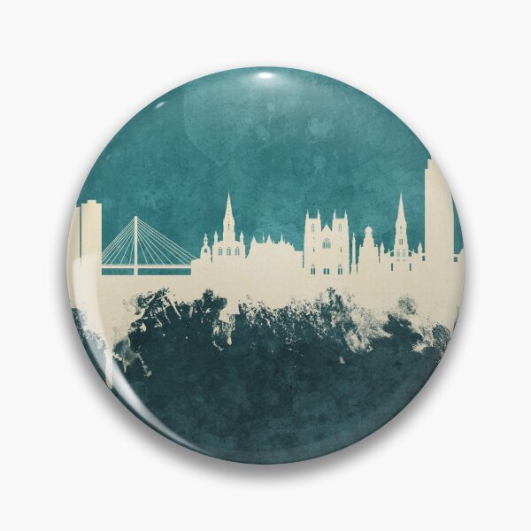 Item preview, Nantes France Skyline designed and sold by ArtPrints.