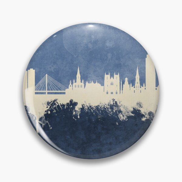 Item preview, Nantes France Skyline designed and sold by ArtPrints.