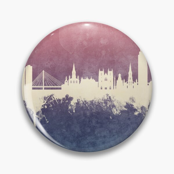 Item preview, Nantes France Skyline designed and sold by ArtPrints.