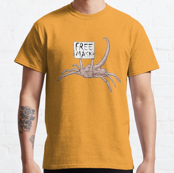 Alien T Shirts Redbubble - chestburster and facehugger roblox