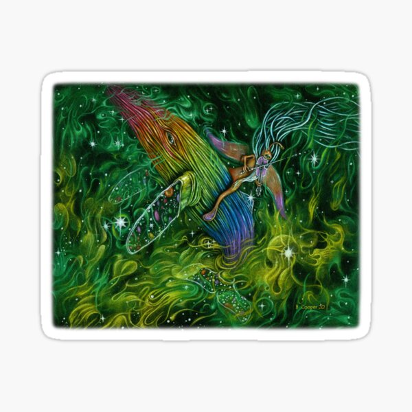 Star Fiddle & the Starback Whale (Courage) Sticker
