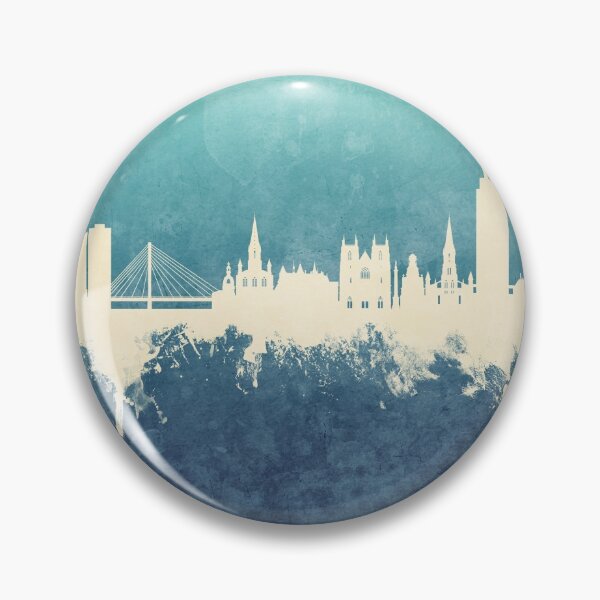 Item preview, Nantes France Skyline designed and sold by ArtPrints.