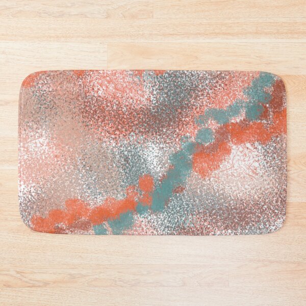 Item preview, Orange and Blue Pastel Abstract Design designed and sold by Jessielee72.