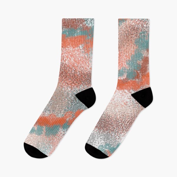 Item preview, Orange and Blue Pastel Abstract Design designed and sold by Jessielee72.