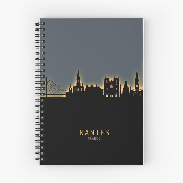 Artikelvorschau, Nantes France Skyline entworfen und verkauft von ArtPrints.