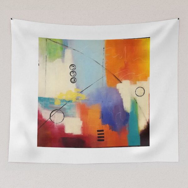 Item preview,  Abstract Expressionism Colourful Wall Art Print by Joy Fahey designed and sold by Paint4u.