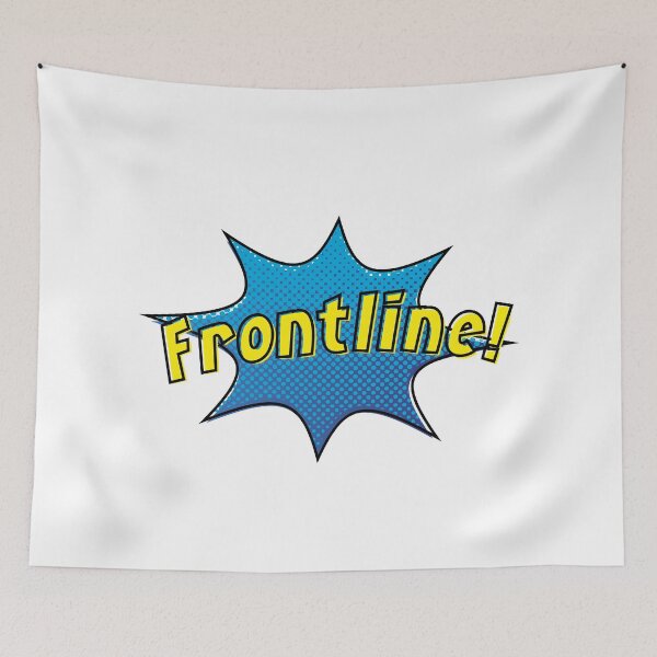 Item preview, Frontline Superhero! designed and sold by Civil-Woke.