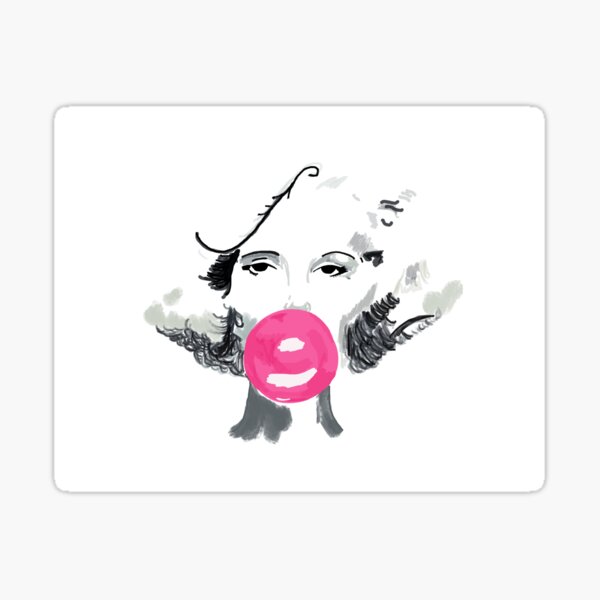 Autocollant Marilyn Monroe Sticker