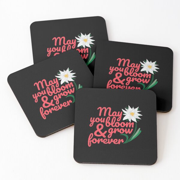 Item preview, Flower Edelweiss May you bloom and grow forever designed and sold by vicoli-shirts.