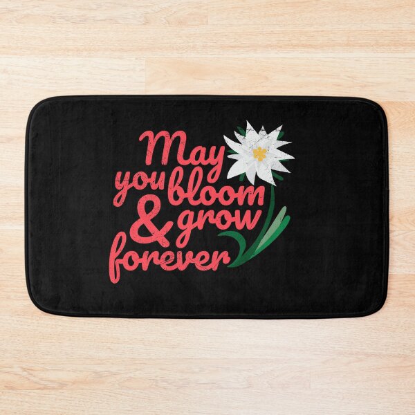 Item preview, Flower Edelweiss May you bloom and grow forever designed and sold by vicoli-shirts.