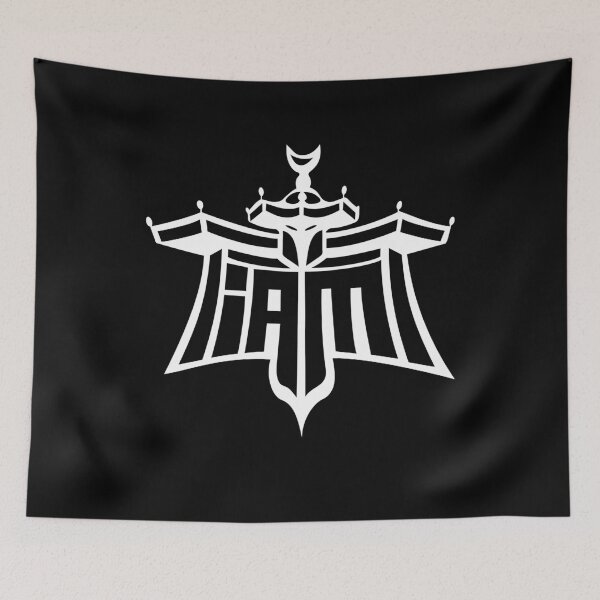Item preview, IAM French Hip Hop Rap Marseille Collection - Black designed and sold by teespopdotcom.