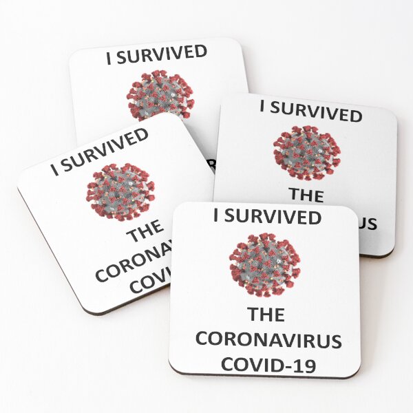 Item preview, SURVIVED  THE CORONAVIRUS COVID 19 designed and sold by Vanmook.