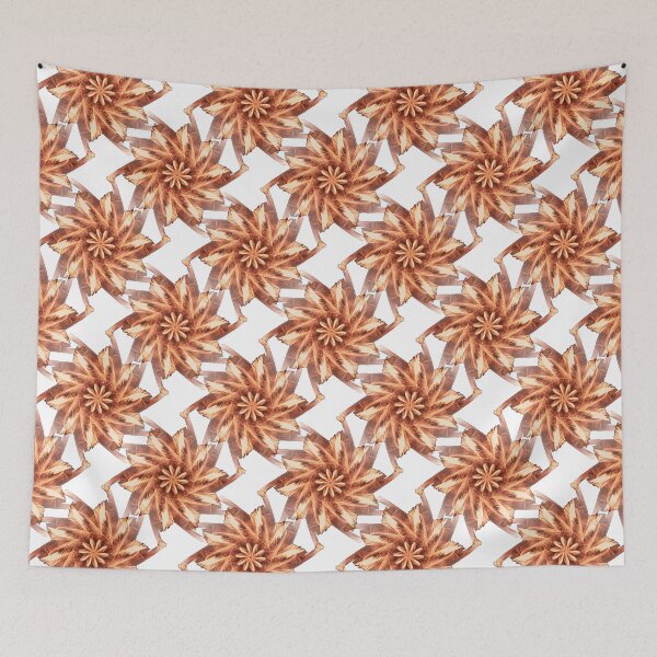 Item preview, Brown mandala pattern designed and sold by iRenza.
