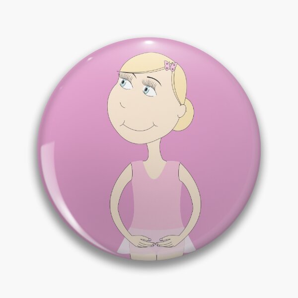 Item preview, Ballerina With Pink Tutu Digital Art | Melanie Jensen Illustrations designed and sold by Melanie Jensen.