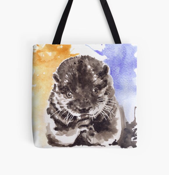 Loutre Tote bag doublé
