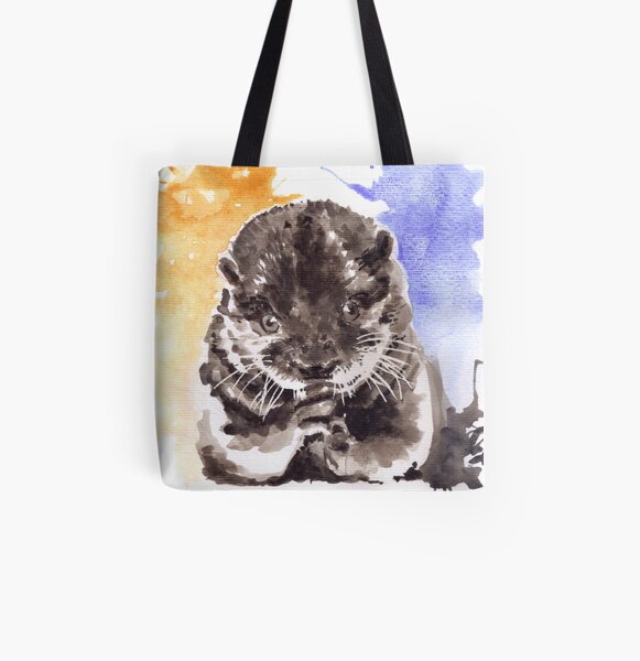 Loutre Tote bag doublé