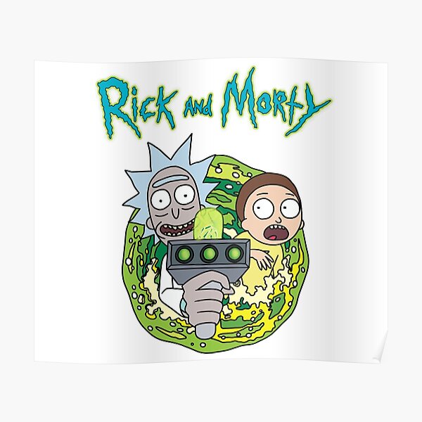 Portal | Rick and Morty Poster