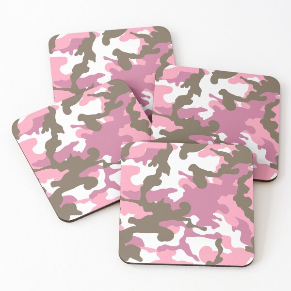 Aperçu de l'œuvre Camouflage, Camouflage rose, Imprimé camouflage créée et vendue par coilsandglory.