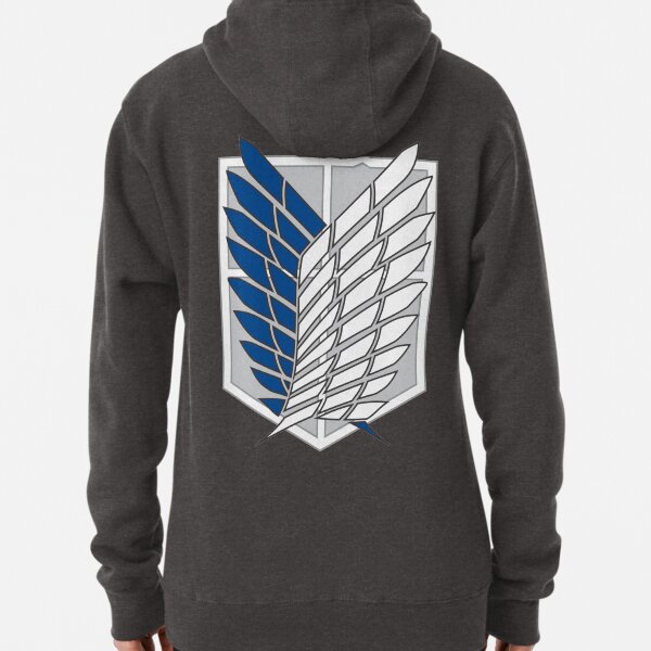 Wappen Angriff auf das Titan-Erkundungsbataillon Hoodie