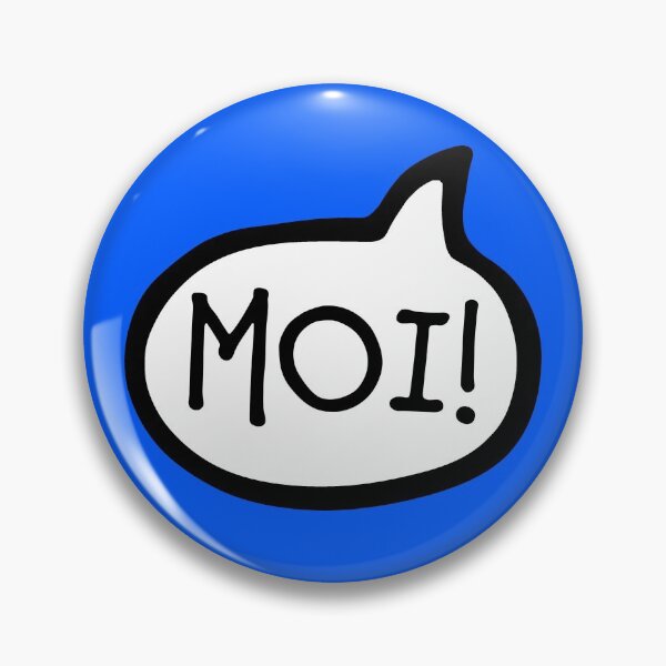 Item preview, MOI! Finnish Greeting, Hello, Hi, Finland designed and sold by Celticana.