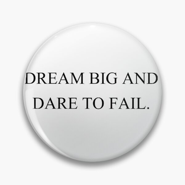 Item preview, dream big and dare to fail designed and sold by motivation4you.