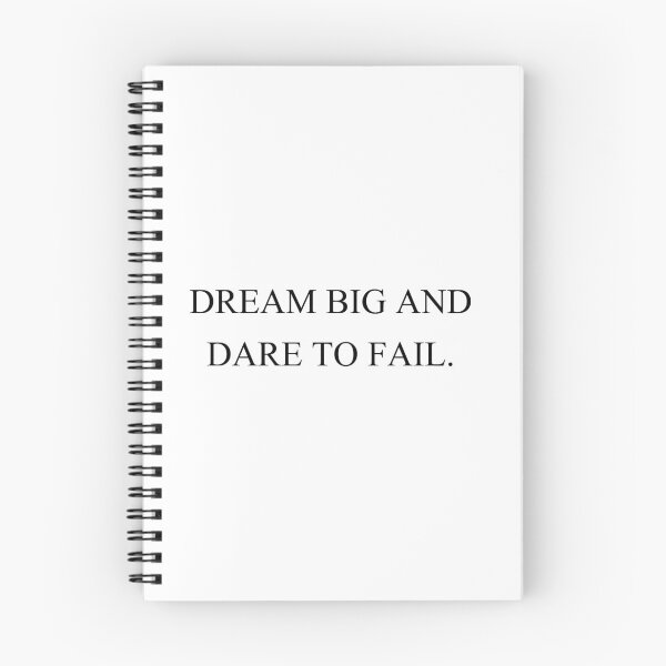 Item preview, dream big and dare to fail designed and sold by motivation4you.
