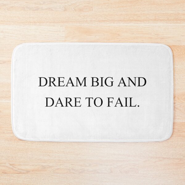 Item preview, dream big and dare to fail designed and sold by motivation4you.
