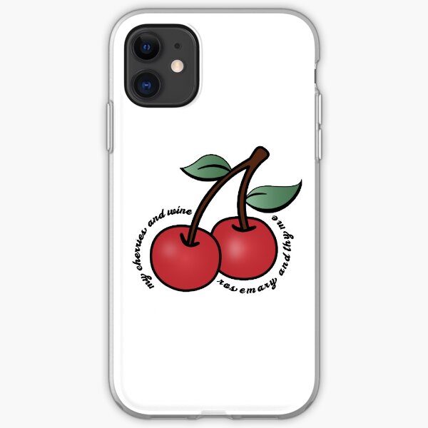 Cherry - Lana Del Rey iPhone Soft Case