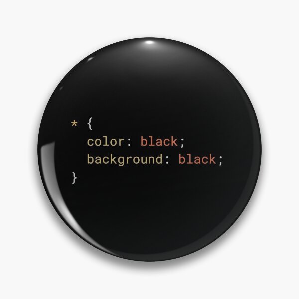 Item preview, CSS - Everything Black designed and sold by developer-gifts.