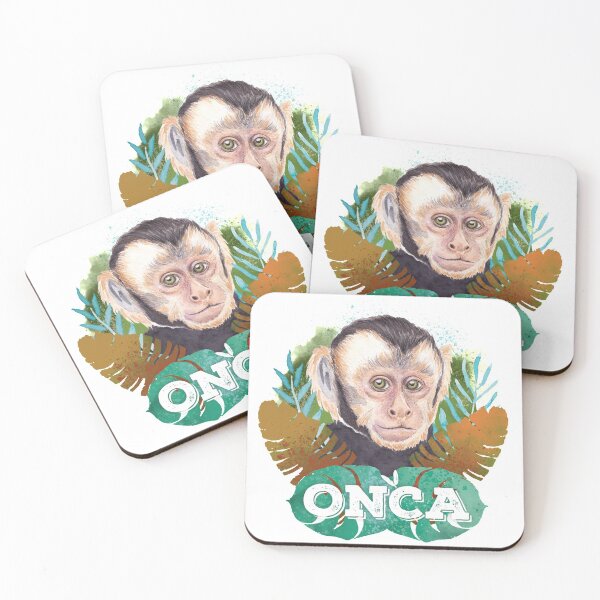 Item preview, Amuya the nasturtium monkey designed and sold by ONCAORG.