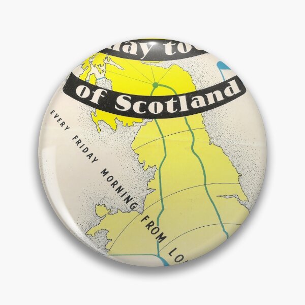 Item preview, Scotland Tours vintage travel poster designed and sold by stickart-marek.