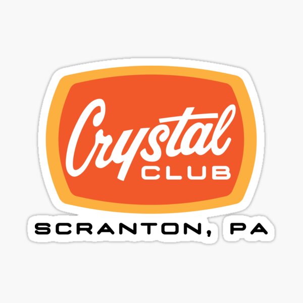 Crystal Club Soda Sticker